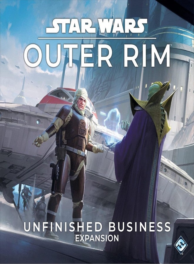 أسمودي لعبة Asmodee Star Wars: Outer Rim - Unfinished Business Expansion - لعبة استراتيجية ومغامرات للأطفال والكبار، من عمر 14 عامًا فما فوق، من 1 إلى 4 لاعبين، مدة اللعب من 3 إلى 4 ساعات - Image 4